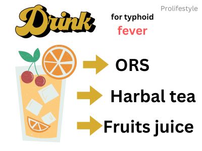 typhoid fever drink by prolifestyle, best drink for typhoid patients, pro, lifestyle, typhoid fever tips for health 2023